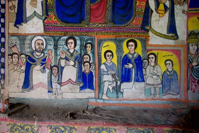 Debre Sina Maryam Church, Gorgora, Lake Tana, Ethiopia, Africa by Unknown